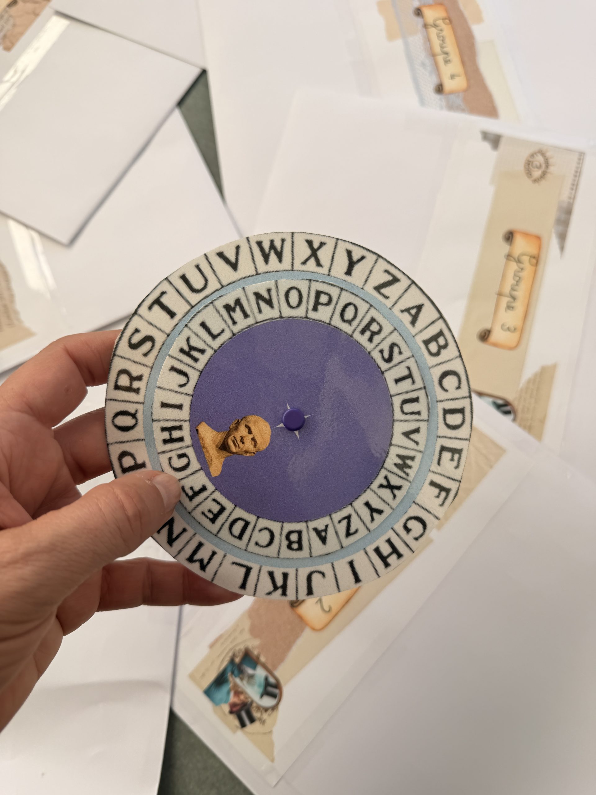 Roue du Code César