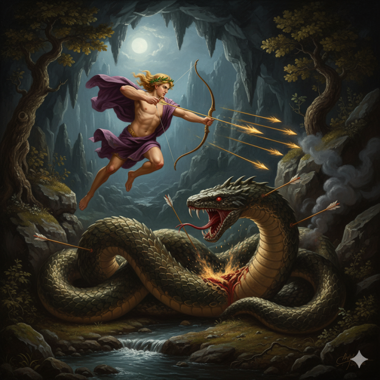 Le Combat d’Apollon et Python : une mise en forme avec leurres des ...