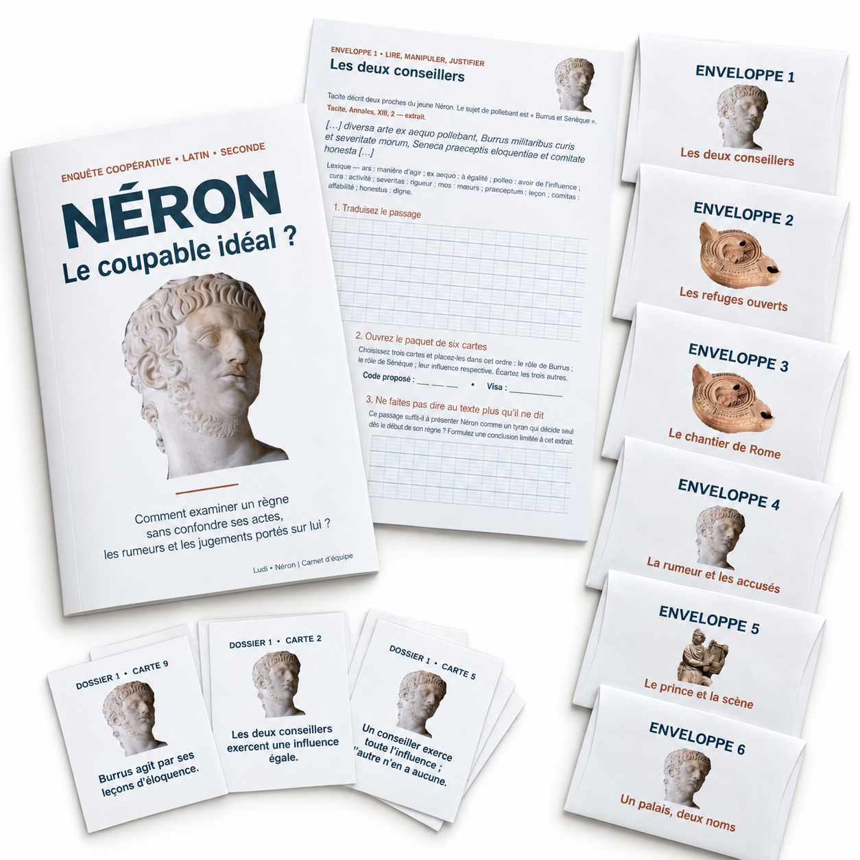 Néron, le coupable idéal ? Une enquête coopérative de latin en seconde sur les sources antiques